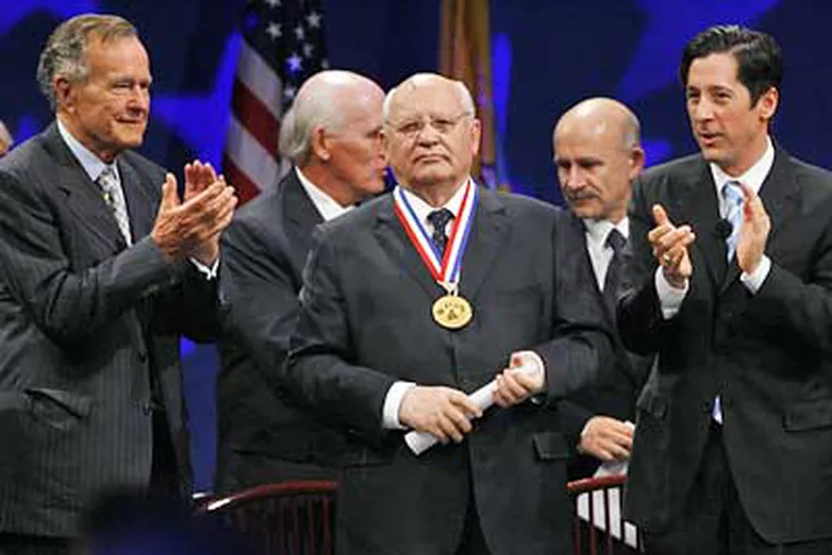 1990 Mikhail Gorbachev is Awarded the Nobel Peace Prize