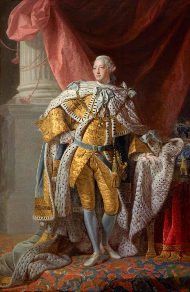 1760 George III starts his reign