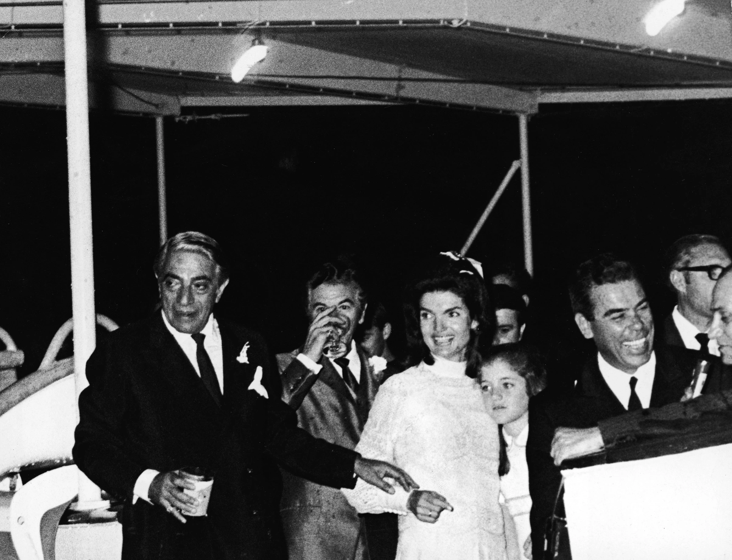 1968 Jacqueline Kennedy marries Aristotle Onassis