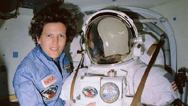 1984 - First American Woman to walk in Space