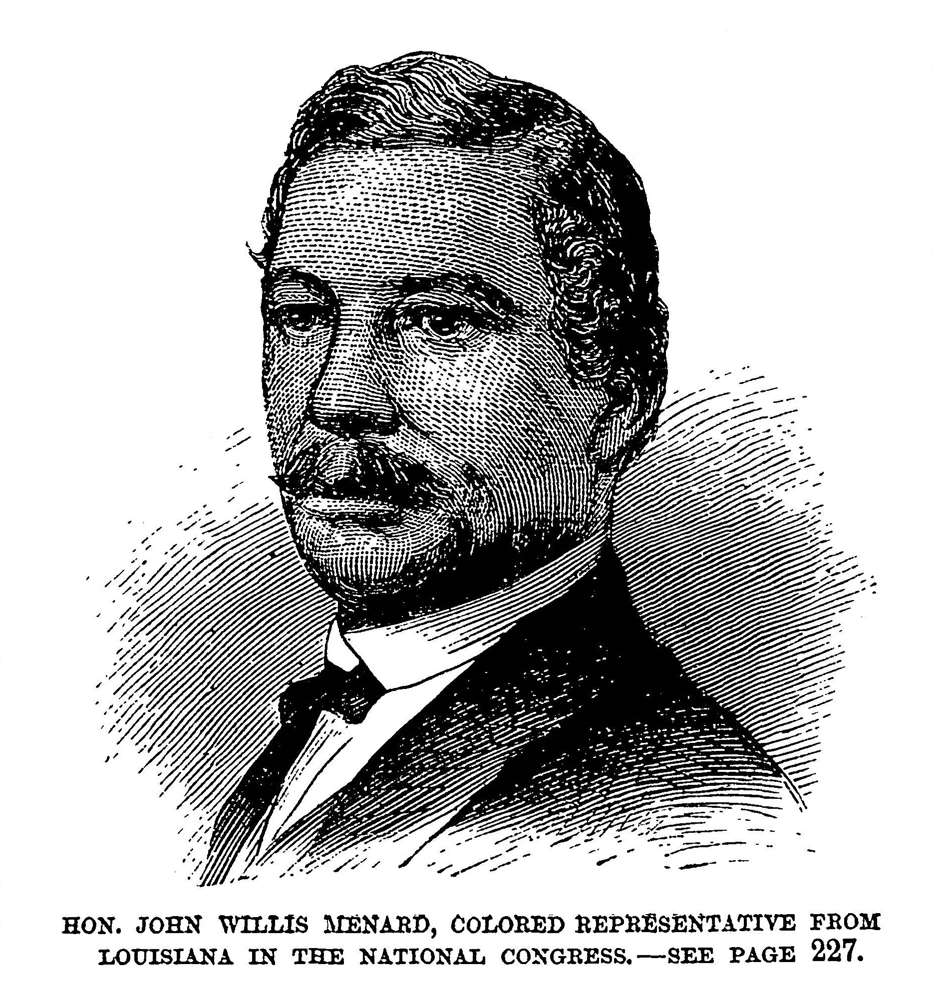 1868 John Willis Menard elected to U.S. House of Representatives