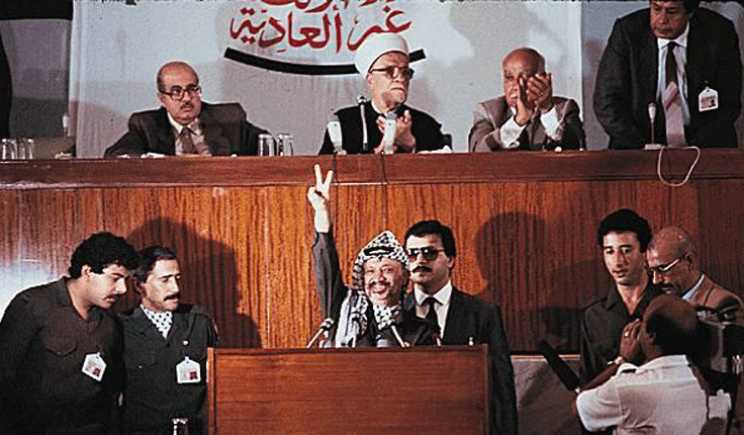 1988 State of Palestine created