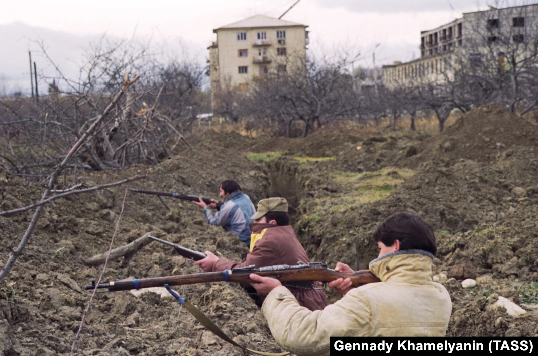 1991 South Ossetia declares independence