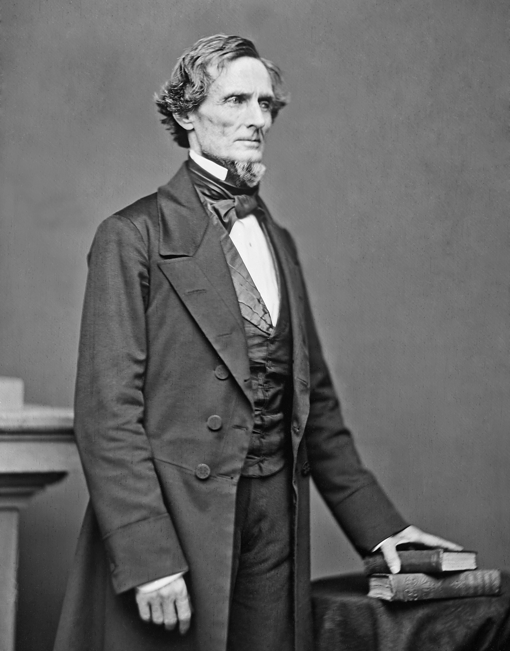 1861 Jefferson Davis was elected as president of the Confederate States of America
