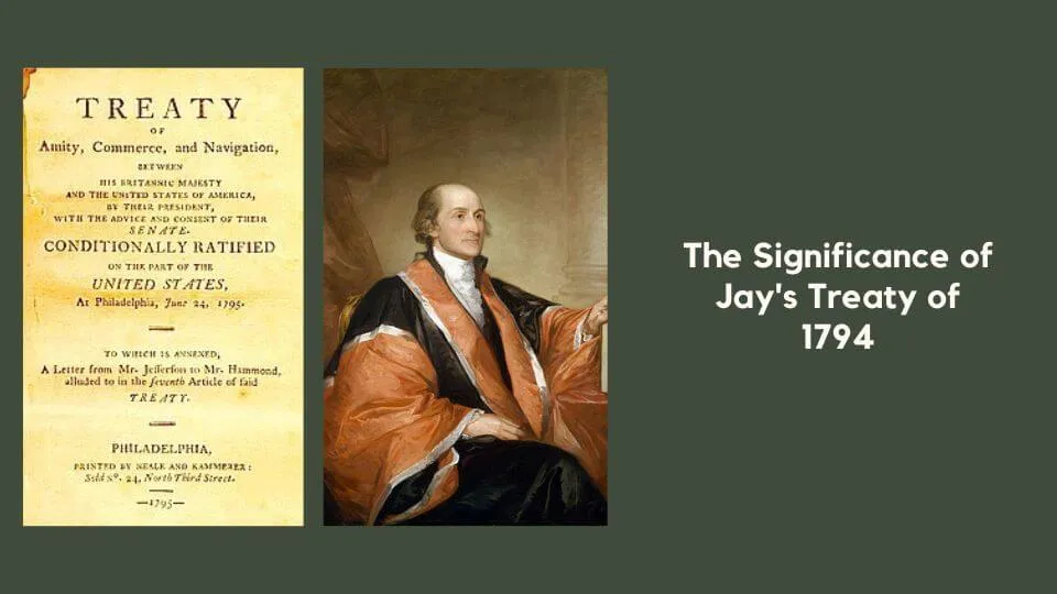1794 Signing of the Jay Treaty
