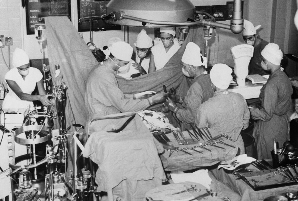 1967 World's first pediatric heart transplant