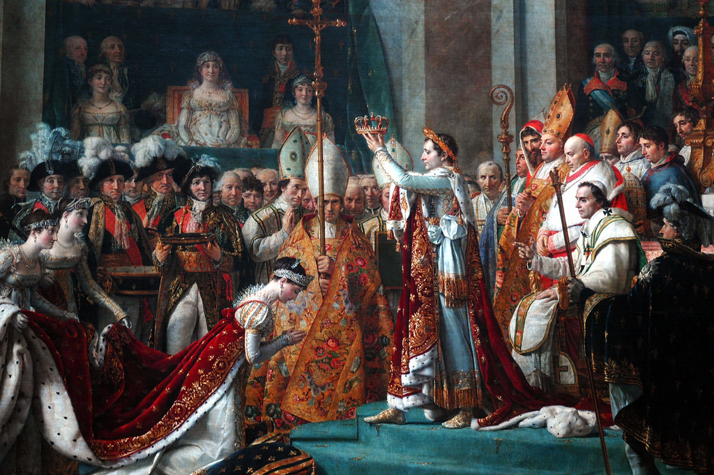 1804 Napoleon is crowned Emperor of France