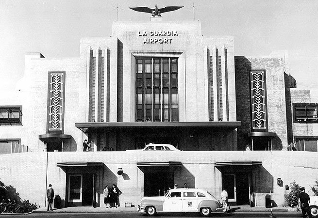 1939 LaGuardia Airport in New York City opens its doors