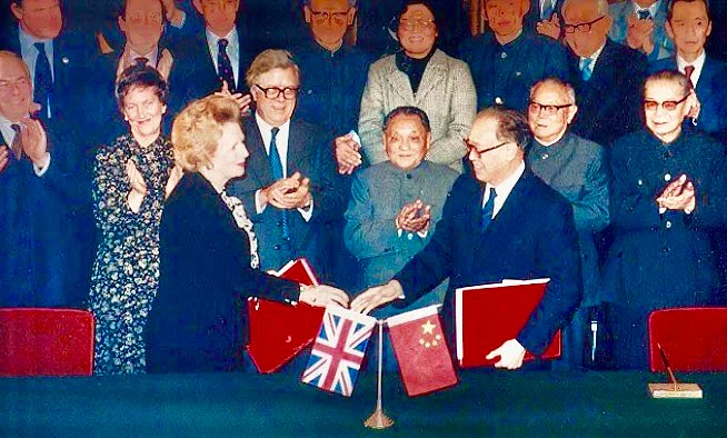 1984 Hong Kong Treaty Signed