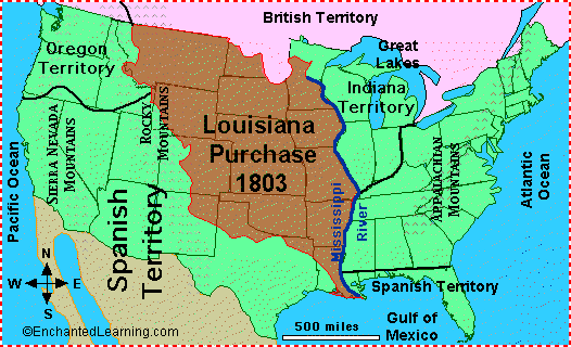 1803 Louisiana Purchase completed