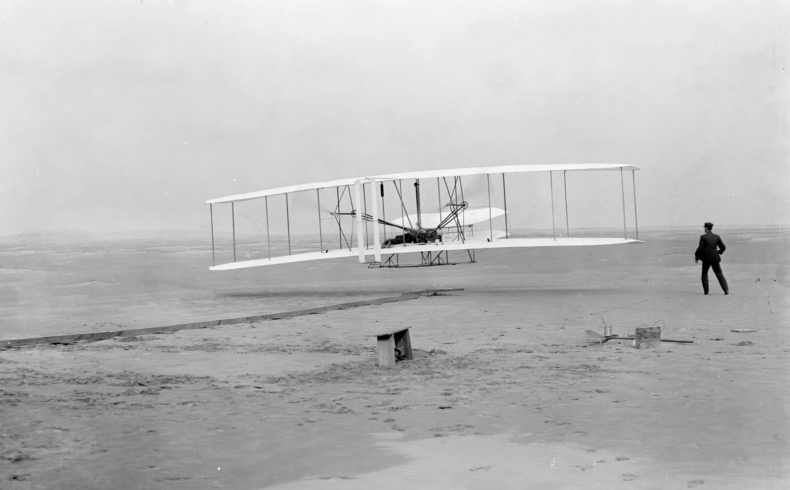 1903 First flight of the Wright Flyer