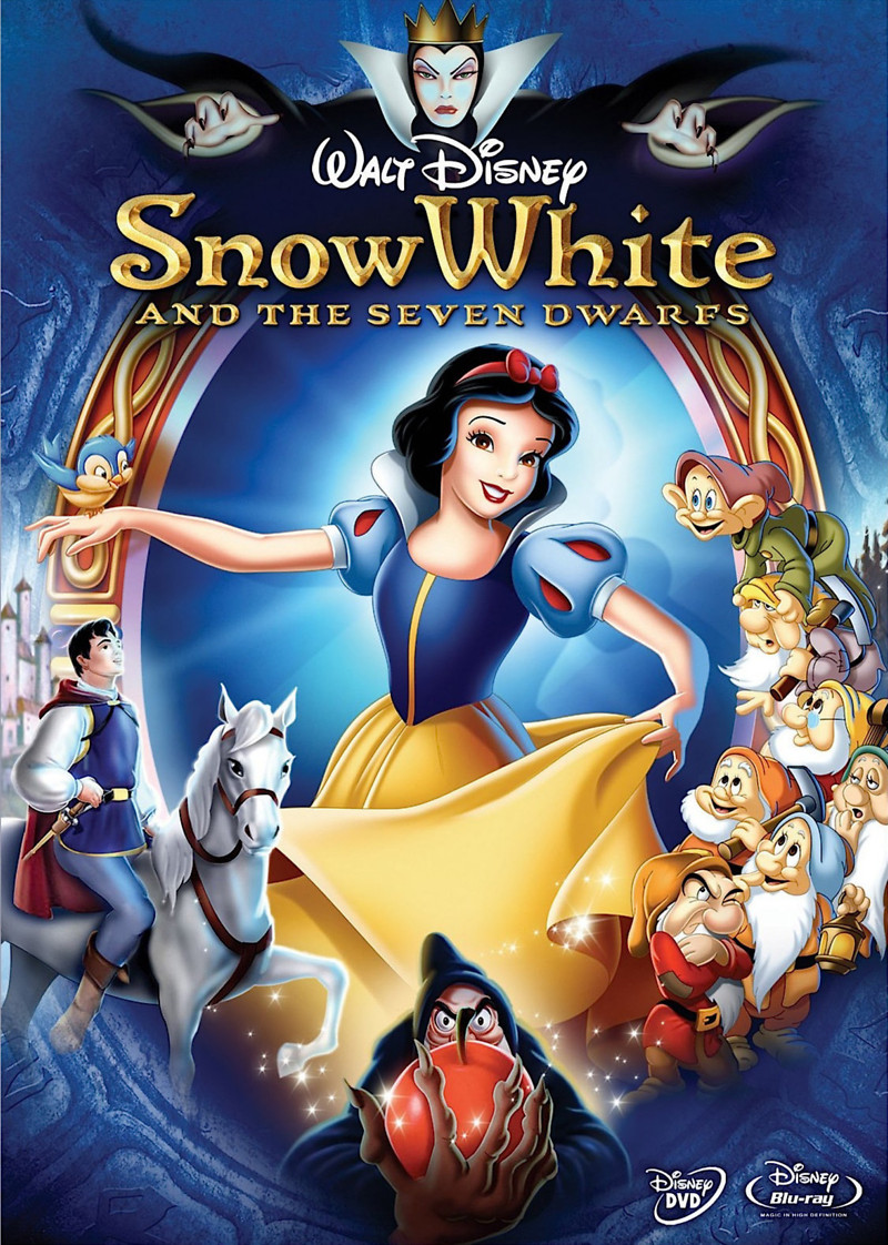 1937 Snow White and the Seven Dwarfs released