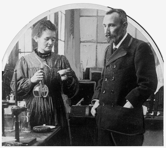 1898 The Curies announce the existence of Radium