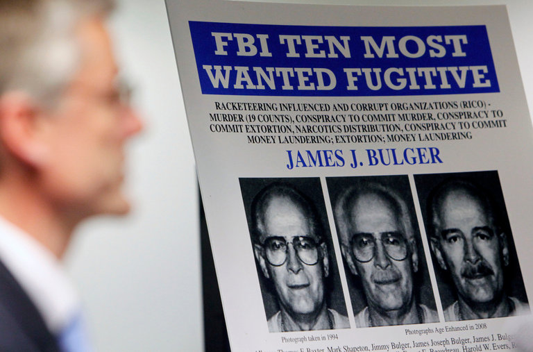 1994 Organized crime boss Whitey Bulger goes into hiding