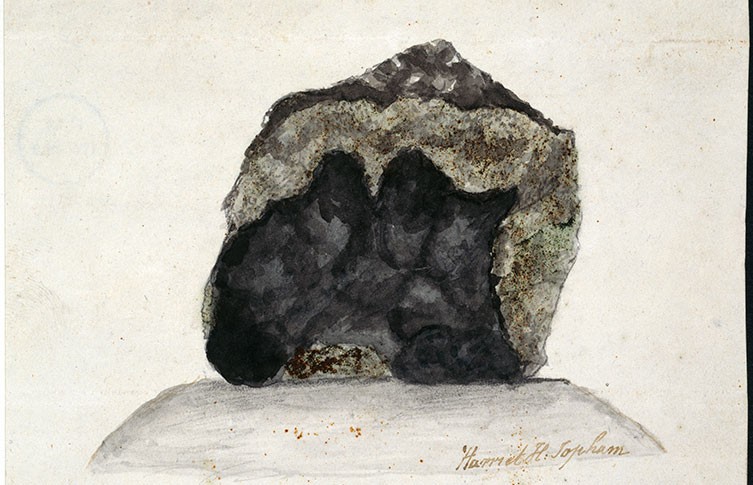 1795 Meteorite crashes into Wold Newton in Yorkshire, England.