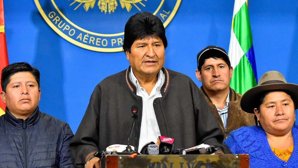 2006 Eco Morales becomes Bolivia's first indigenous president