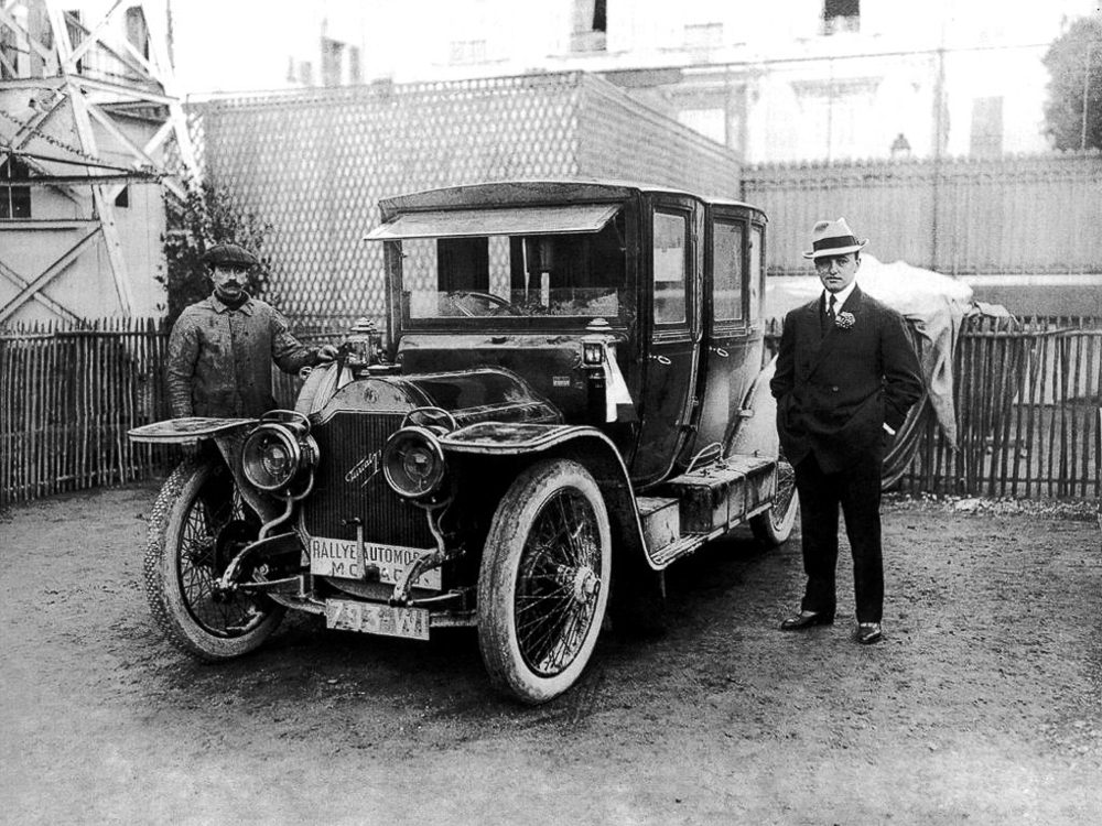 1911 23 cars take part in the first Rally Monte Carlo