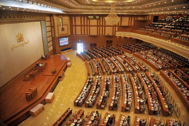 2011 Myanmar's first elected parliament in half a century convenes