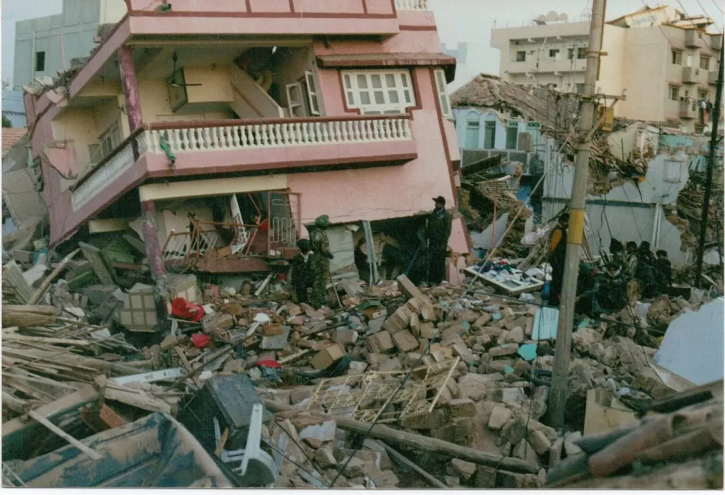 2001 A massive earthquake hits Gujarat, India