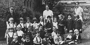 1907 Maria Montessori opens her first school