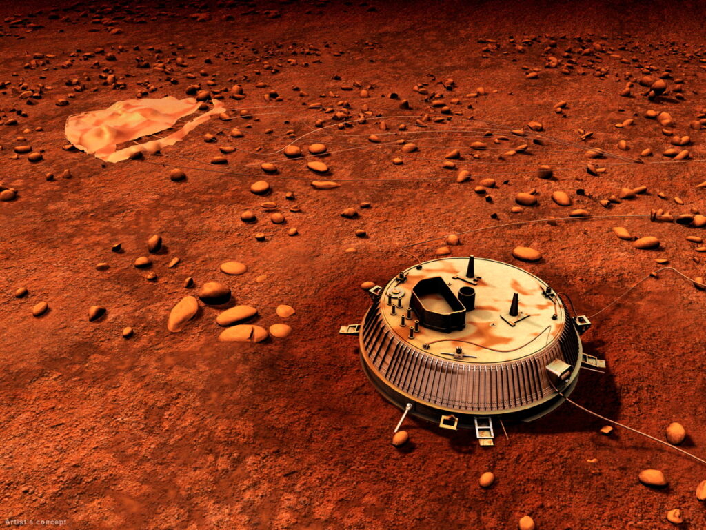 2005 The European Huygens space probe lands on Saturn's moon Titan