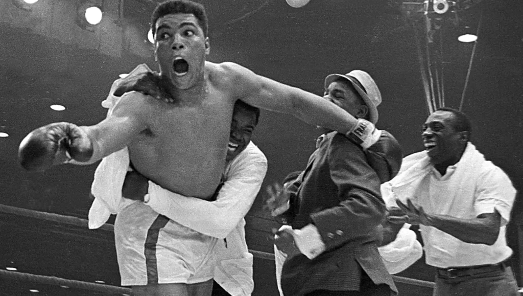 1964 Muhammad Ali becomes world heavyweight champion