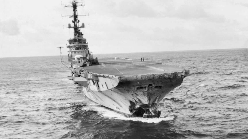 1964 An aircraft carrier collides with a destroyer in Australia, killing 82