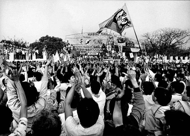1986 The People Power Revolution begins in the Philippines