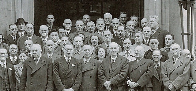 1947 The International Organization for Standardization (ISO) begins operating