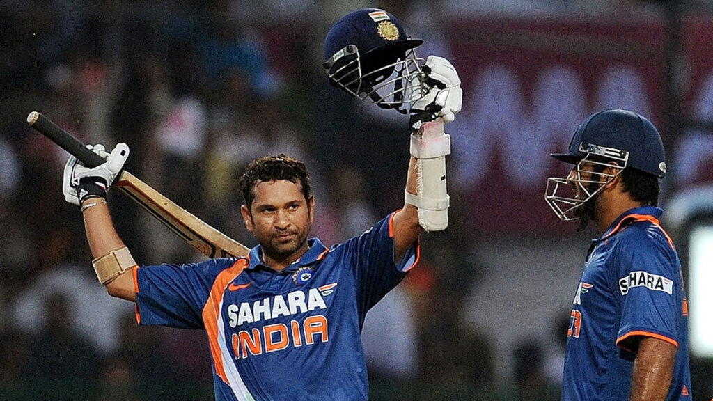 2010 Sachin Tendulkar becomes the first cricket player to score a double-century in the One Day International format