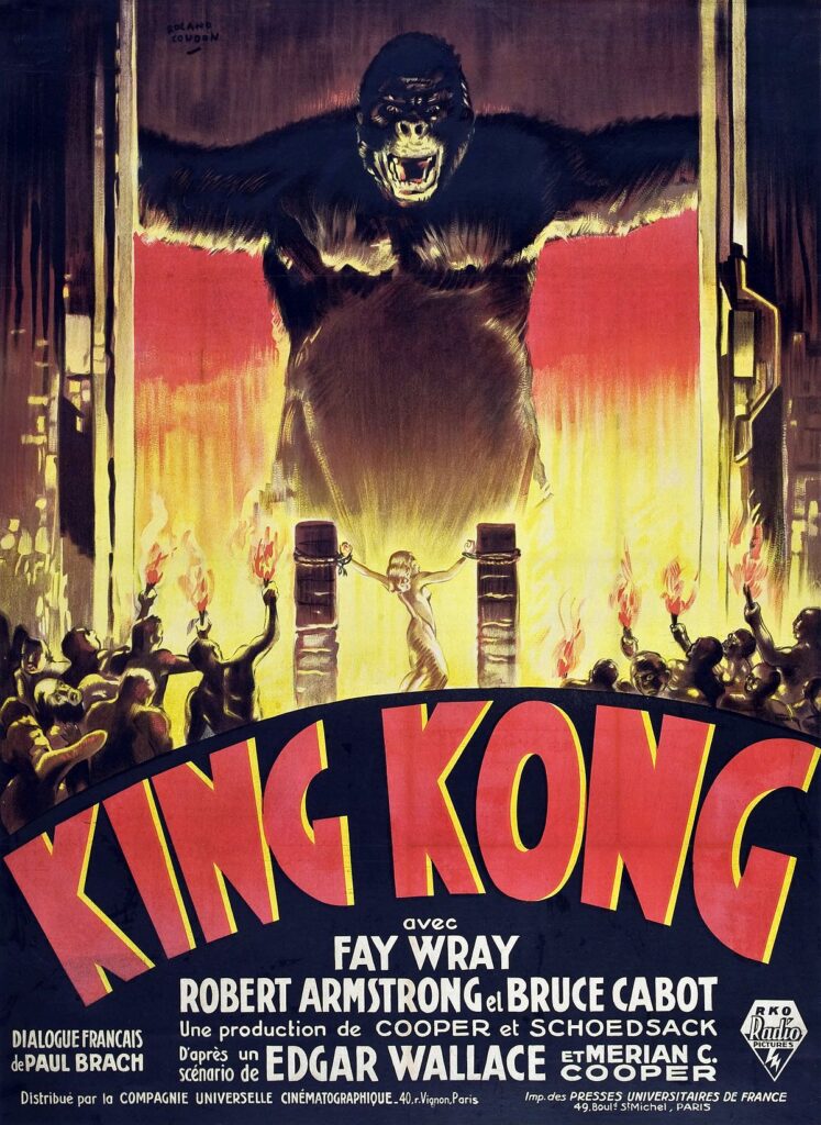 1933 The film King Kong premieres