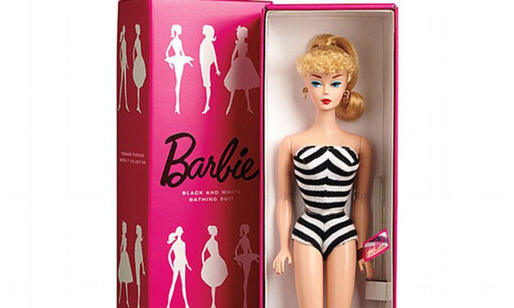 1959 The Barbie doll goes on sale