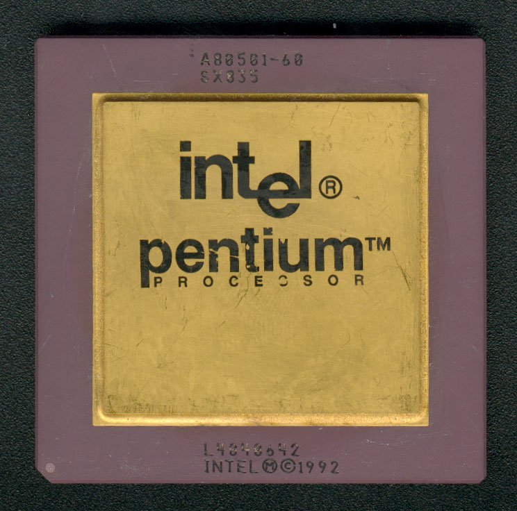 1993 The Intel Corporation produces the first Pentium microprocessor