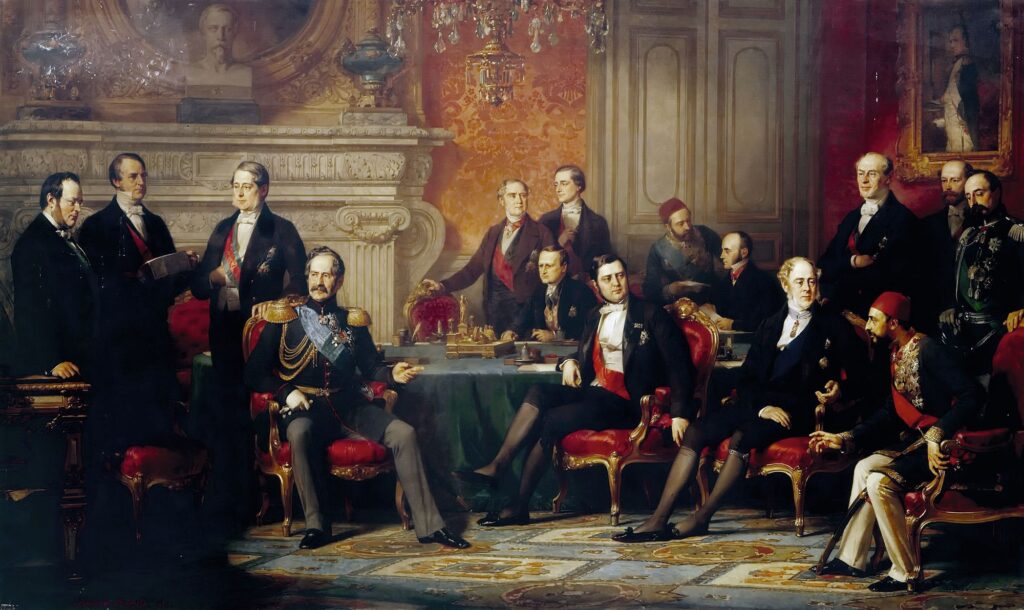 1865 The Treaty of Paris is signed, ending the Crimean War