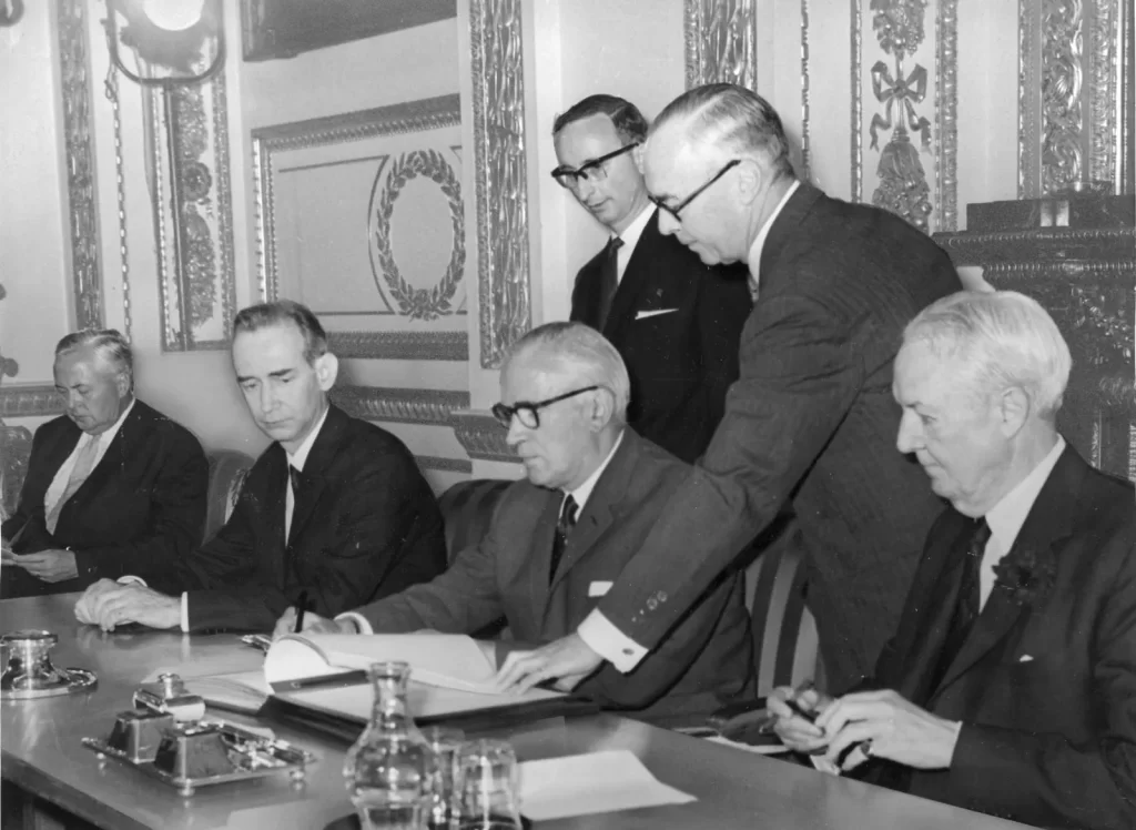 1970 The Nuclear Non-Proliferation Treaty enters into force