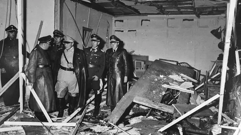 1943 A plot to assassinate Adolf Hitler by suicide bomb fails