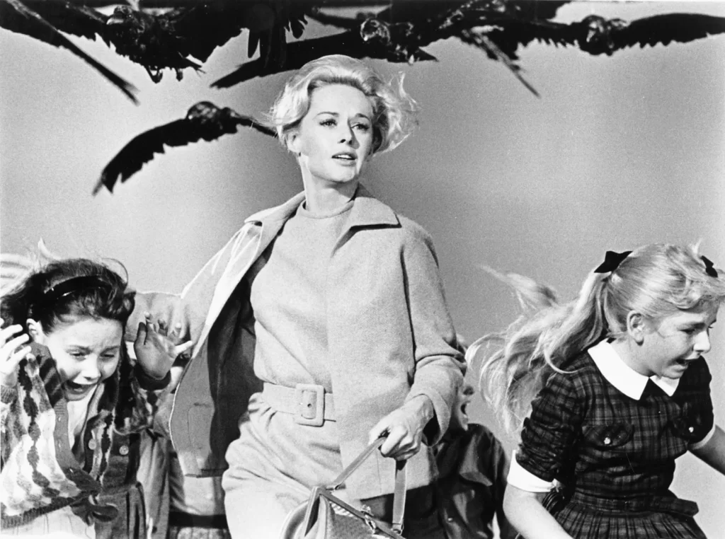 1963 Alfred Hitchcock's movie The Birds is released
