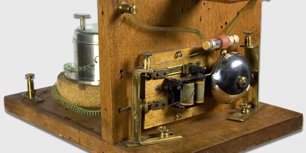 1896 Aleksander Popov achieves the world's first radio transmission