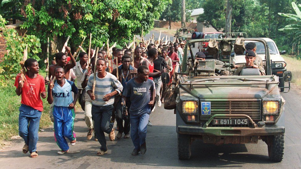 1994 The Rwandan genocide begins