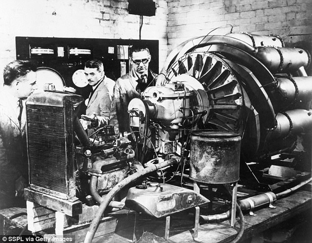 1937 The first aircraft jet engine is successfully tested