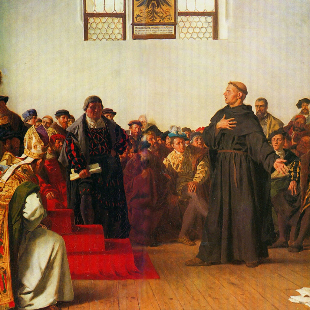 1521 Martin Luther faces charges for his revolutionary religious writings