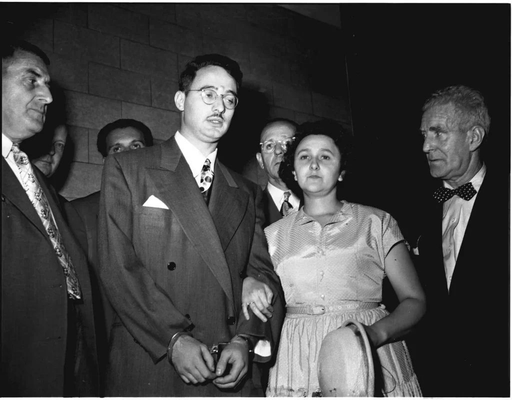 1951 Ethel and Julius Rosenberg are sentenced to death