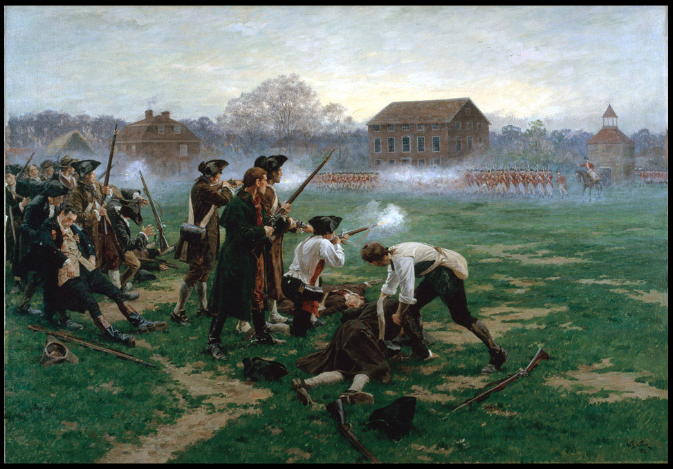 1775 The American Revolutionary War begins