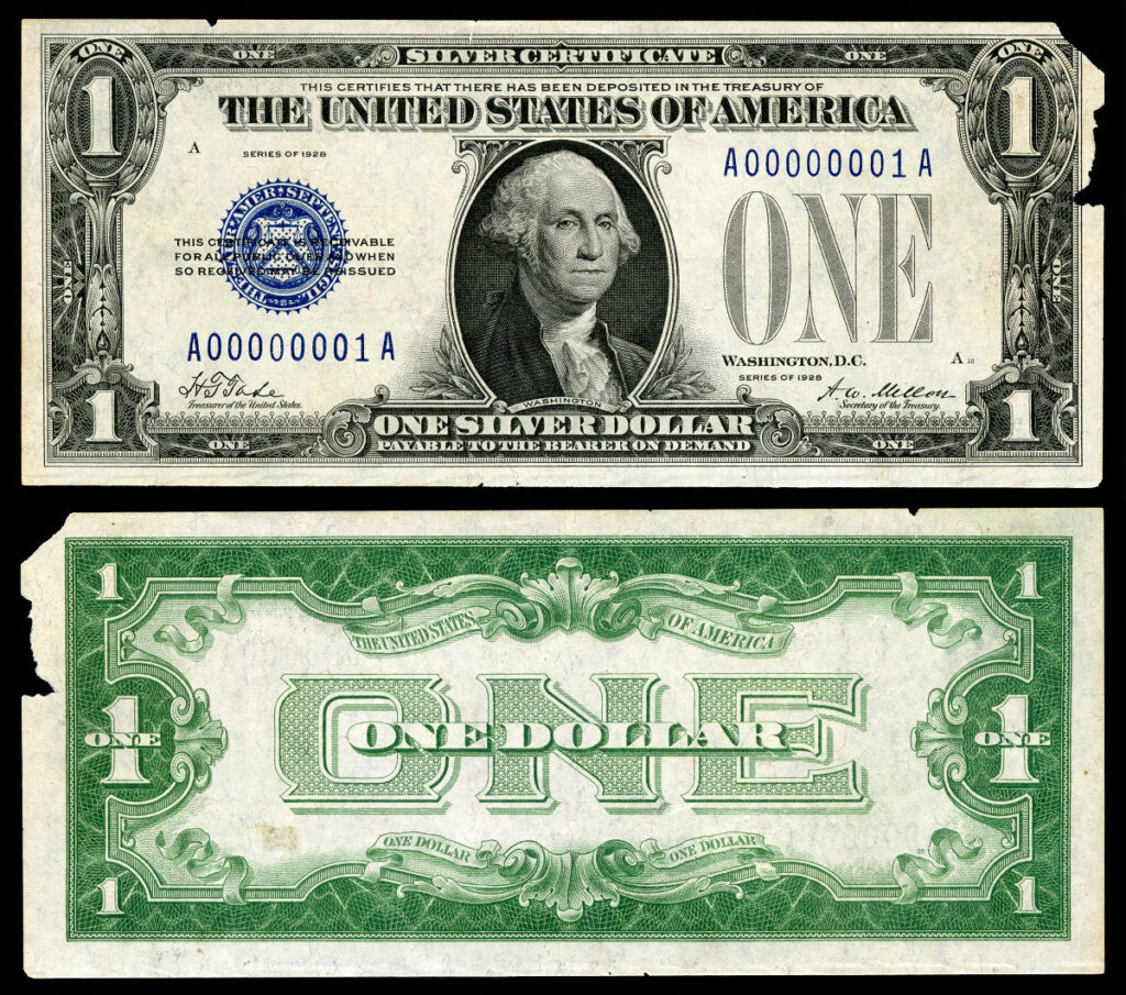 1792 The U.S. dollar is introduced