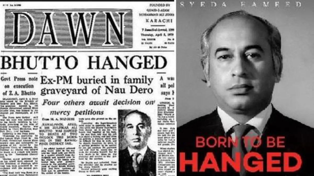 1979 Zulfikar Ali Bhutto is executed