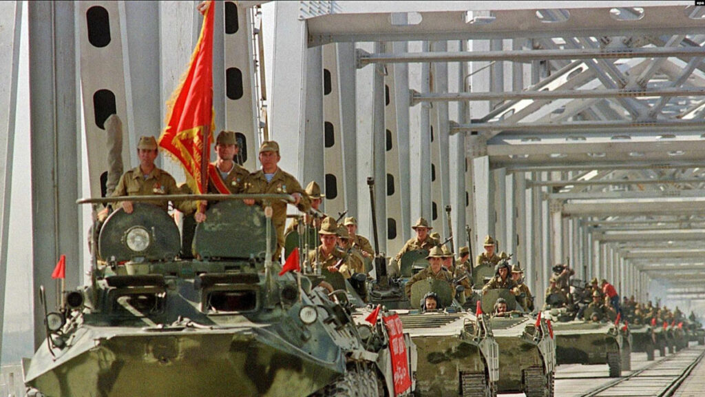 1988 The Soviet Union agrees to withdraw from Afghanistan