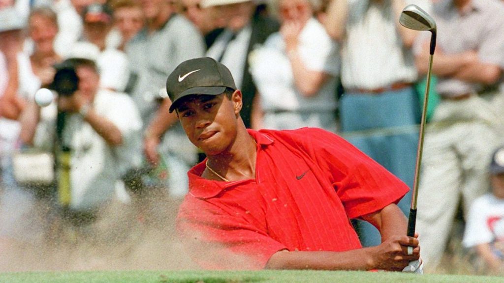 1997 Tiger Woods becomes the youngest ever golfer to win the Masters Tournament