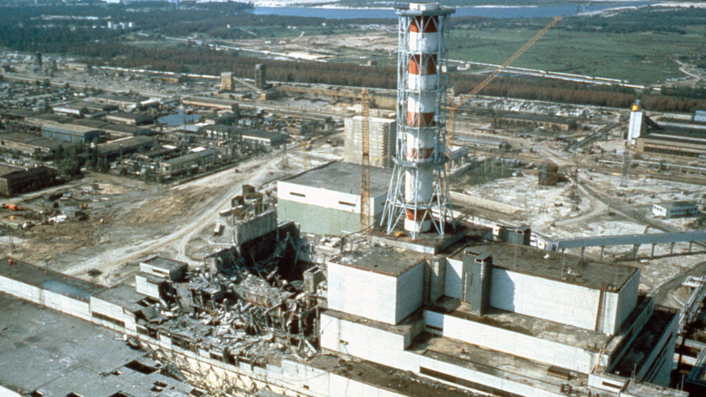 1986 The worst nuclear disaster in history occurs in Chernobyl