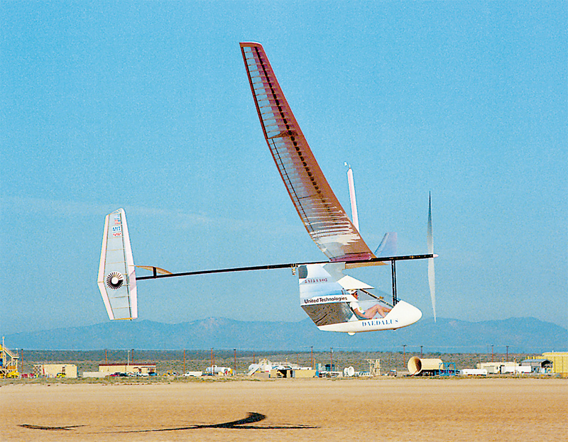 1988 Kanellos Kanellopoulos flies across the Aegean Sea in a human-powered aircraft