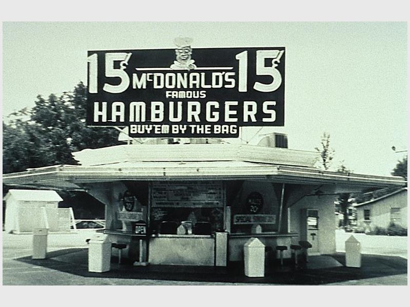 1940 The first McDonald's fast food restaurant opens